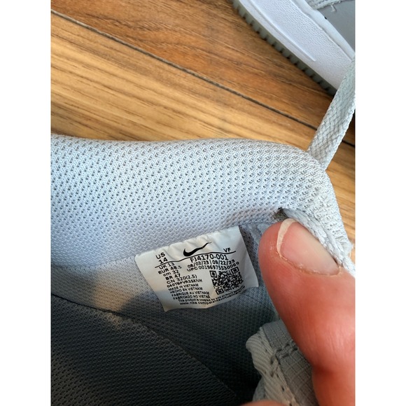 Nike Air Force 1 Low Light Gray Men's Sneakers Size 14 FJ4170 001 - Picture 13 of 16